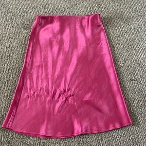 Pink aritzia skirt